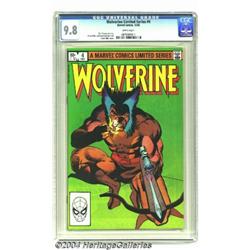 Wolverine (limited series) #4 (Marvel, 1982) CGC NM/MT 9.8 White pages.