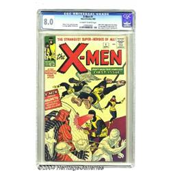 X-Men #1 (Marvel, 1963) CGC VF 8.0 Off-white to white pages.