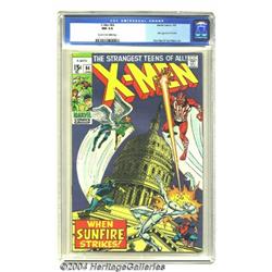 X-Men #64 (Marvel, 1970) CGC NM 9.4 Cream to off-white pages.
