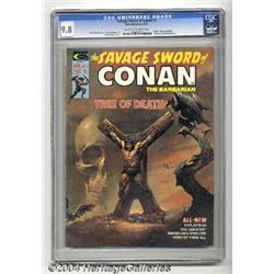 Savage Sword of Conan #5 (Marvel, 1975) CGC NM/MT 9.8 Off-white to white pages.