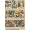 Image 2 : Prince Valiant Clipped Sunday Comics Pages Group Lot (1952-62).
