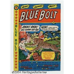 L. B. Cole - Blue Bolt #102-104 Cover Proof Group (Star Publications, 1949-50).