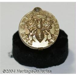 Green Hornet Secret Compartment Glow-in-the-Dark Ring (General Mills, 1947).