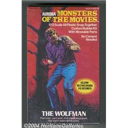 Wolfman Model Kit (Aurora, 1975).