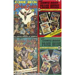 The Overstreet Price Guide #2-5 Group (Overstreet, 1972-75).