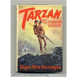 Tarzan and the Foreign Legion by Edgar Rice Burroughs - 1st Edition (Edgar Rice Burroughs, Inc., 194