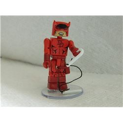 MINI FIGURE - RED - WITH STAND, WEAPON & EXTRA HAIR