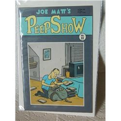 PEEP SHOW - JOW MATT'S - 1992 #11 - NEAR MINT - WITH BAG & BOARD