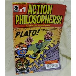 DARK HORSE COMICS - ACTION PHILOSOPHERS - PLATO #1 REALLY GOOD CONDITION