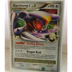 POKEMON COLLECTOR CARD IN PROTECTIVE SLEEVE - GARCHOMP C LV.X HOLO - DP46