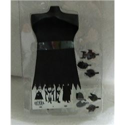 ACTION FIGURE ACCESSORIES - BATMAN CAPE, HANDS & TURNAROUND STAND - NEW IN PACKAGE