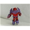 Image 1 : MINI FIGURE - RED & PURPLE - WITH ARMOUR & STAND