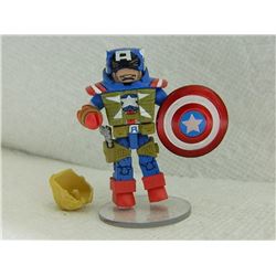 MINI FIGURE - WITH STAND - EXTRA HAIR, GUN, HOLSTER & SHIELD