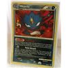 Image 1 : POKEMON COLLECTOR CARD IN PROTECTIVE SLEEVE - WEAVILLE STAGE 2  RARE REVERSE HOLO- 25/90