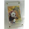 Image 2 : HOCKEY CARD - METAL WINNER - PETER FORSBERG - IN LARGE HARD CASE