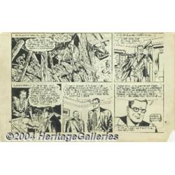 Wayne Boring and Stan Kaye - Superman Sunday Original Art, dated 4-17-49 (McClure Syndicate, 1949).