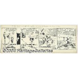 Bud Fisher - Mutt and Jeff Daily Comic Strip Original Art, dated 2-15-30 (King Features Syndicate, 1