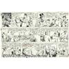 Image 1 : Frank Godwin - Rusty Riley Sunday Comic Strip Original Art, dated 3-10-57 (King Features Syndicate, 