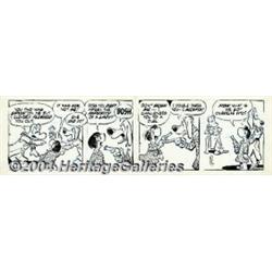 Walt Kelly - Pogo Daily Comic Strip Original Art, dated 7-13-61 (Hall Syndicate, 1961).
