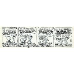 Walt Kelly - Pogo Daily Comic Strip Original Art, dated 11-29-63 (Hall Syndicate, 1963).