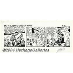 Fred Kida - Amazing Spider-Man Group of 41 Dailies Comic Strip Original Art (Register and Tribune Sy
