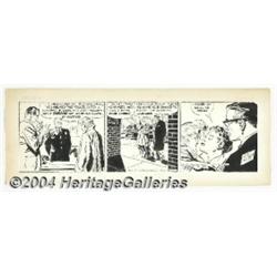Alex Raymond - Rip Kirby Daily Comic Strip Original Art, dated 3-23-50 (King Features Syndicate, 195