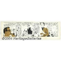 Alex Raymond - Rip Kirby Daily Comic Strip Original Art, dated 3-10-53 (King Features Syndicate, 195