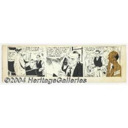 Alex Raymond - Rip Kirby Daily Comic Strip Original Art, dated 3-11-53 (King Features Syndicate, 195