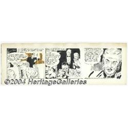 Alex Raymond - Rip Kirby Daily Comic Strip Original Art, dated 3-12-53 (King Features Syndicate, 195