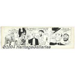 Alex Raymond - Rip Kirby Daily Comic Strip Original Art, dated 12-15-53 (King Features Syndicate, 19