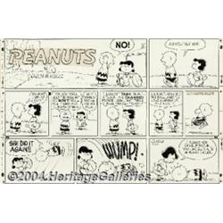 Charles Schulz - Peanuts Sunday Comic Strip Original Art, dated 9-22-57 (United Feature Syndicate, 1