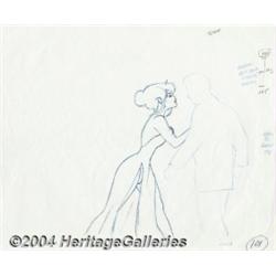 Ralph Bakshi Studios - Cool World Animation Drawing Group of 2 Original Art (Bakshi, 1992).