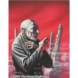 Richard Becker - Vampire Tales #1 Cover Original Art (Black Swan, 2003).