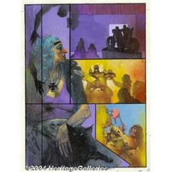 Simon Bisley - Judge Dredd #47, page 47 Original Art (Fleetway-Quality, 1990).