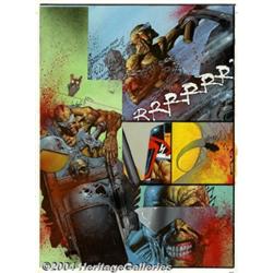 Simon Bisley - Judge Dredd Megazine #19, page 45 Original Art (Fleetway, 1995).