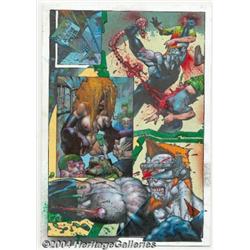 Simon Bisley - Heavy Metal Original Art (Heavy Metal, circa 1999).