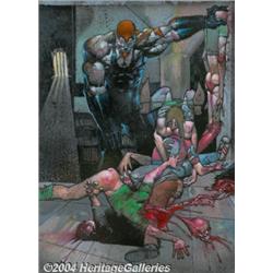 Simon Bisley - Heavy Metal Original Art (Heavy Metal, circa 1999).