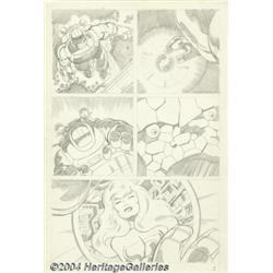 John Byrne - Fantastic Four, page 3 Original Art (unpublished, circa 1974).