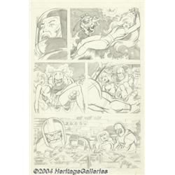 John Byrne - Fantastic Four, page 5 Original Art (unpublished, circa 1974).