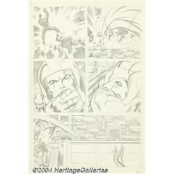 John Byrne - Fantastic Four, page 6 Original Art (unpublished, circa 1974).