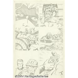John Byrne - Fantastic Four, page 7 Original Art (unpublished, circa 1974).