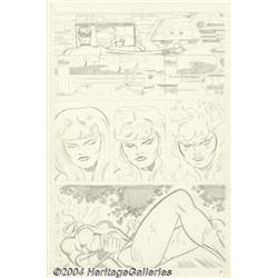 John Byrne - Fantastic Four, page 8 Original Art (unpublished, circa 1974).