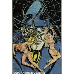 L. B. Cole - Suspense Comics #8 Cover Recreation Original Art (undated).