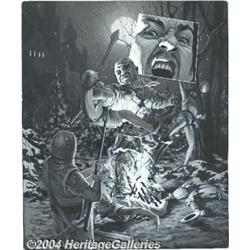 Tim Conrad - Epic Illustrated #30 Splash Page Original Art (Marvel, 1985).