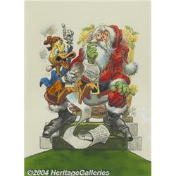 Jack Davis - Howard the Duck Magazine #3 Cover Original Art (Marvel, 1980).