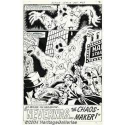 Dick Dillin and Sid Greene - Justice League of America #68, page 2 Original Art (DC, 1968).