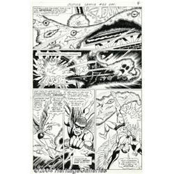 Dick Dillin and Sid Greene - Justice League of America #68, page 4 Original Art (DC, 1968).