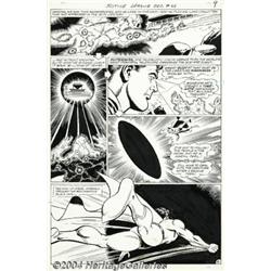 Dick Dillin and Sid Greene - Justice League of America #68, page 8 Original Art (DC, 1968).