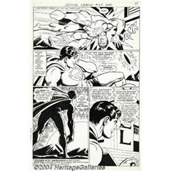 Dick Dillin and Sid Greene - Justice League of America #68, page 9 Original Art (DC, 1968).
