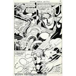 Dick Dillin and Sid Greene - Justice League of America #68, page 13 Original Art (DC, 1968).